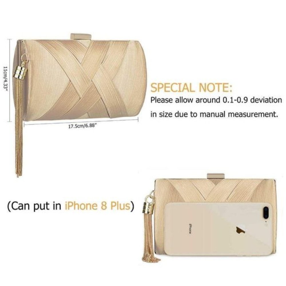 Clutch Party for Women Gold - Picture 6 of 6